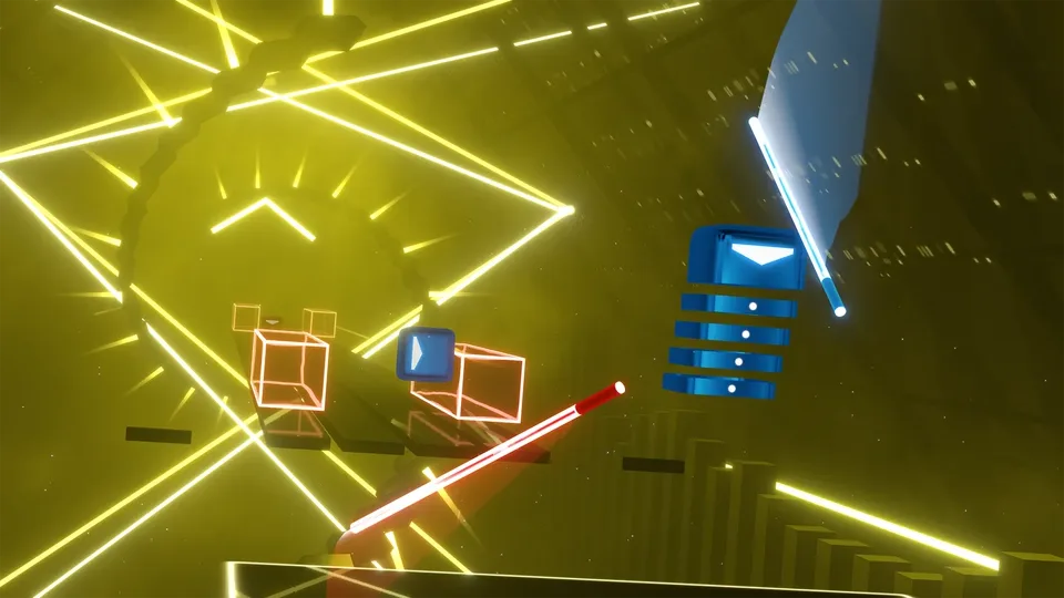Captura de tela de Beat Saber