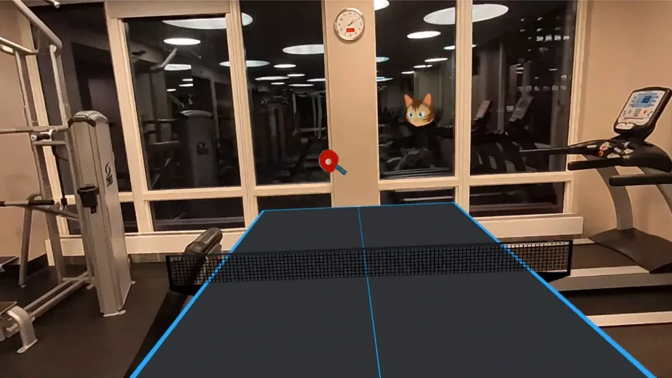 Captura de tela de Eleven Table Tennis
