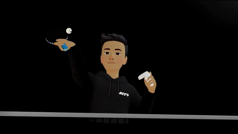 Captura de tela de Eleven Table Tennis