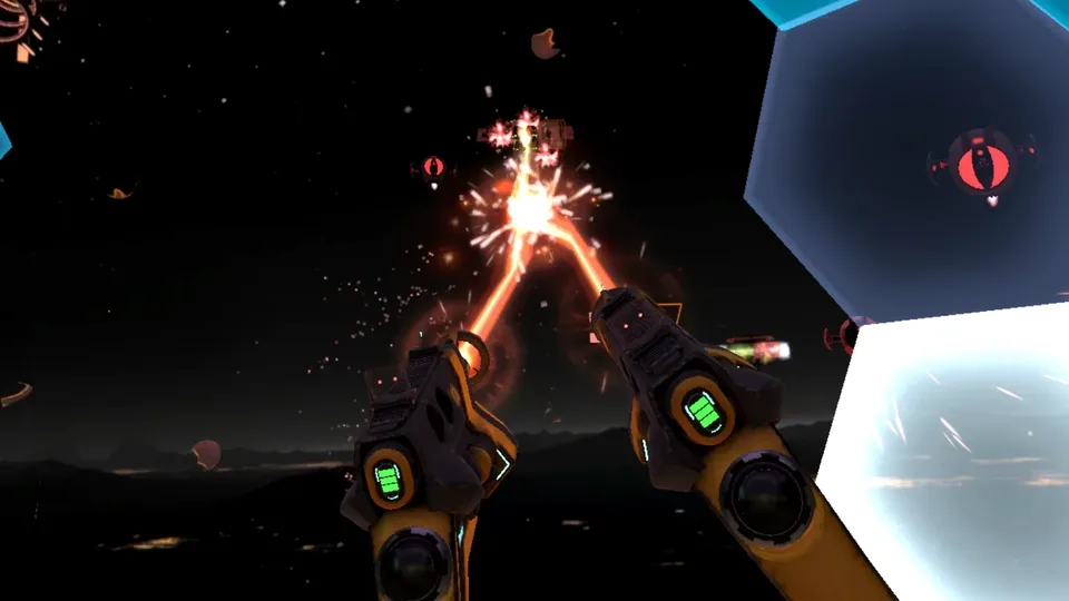 Captura de tela de Space Pirate Trainer DX