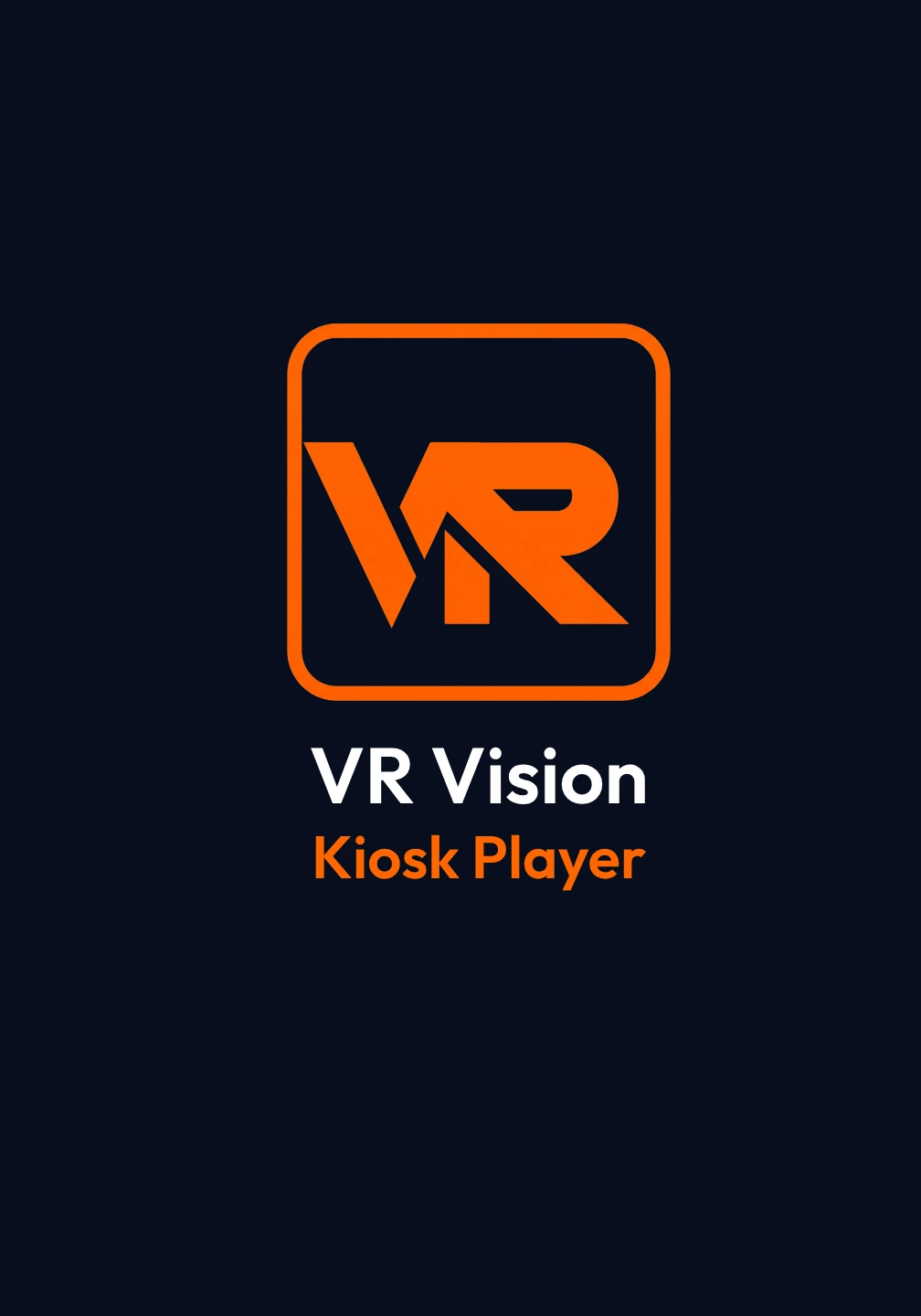 Capa oficial do VR Vision Kiosk Player na Meta Horizon Store